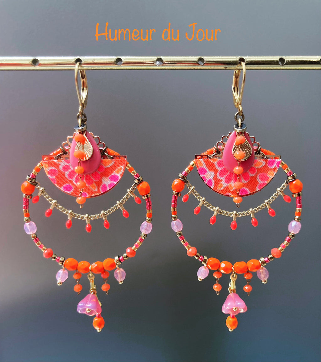 Boucles d'oreilles "Bollywood"