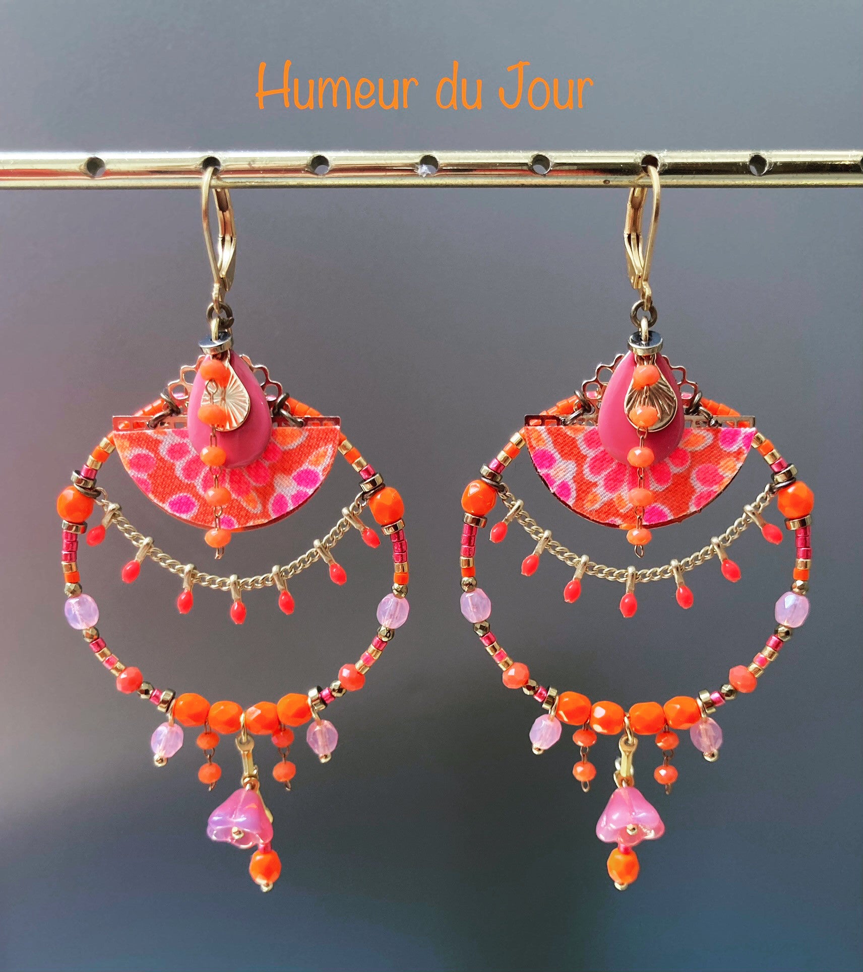 Boucles d'oreilles "Bollywood"