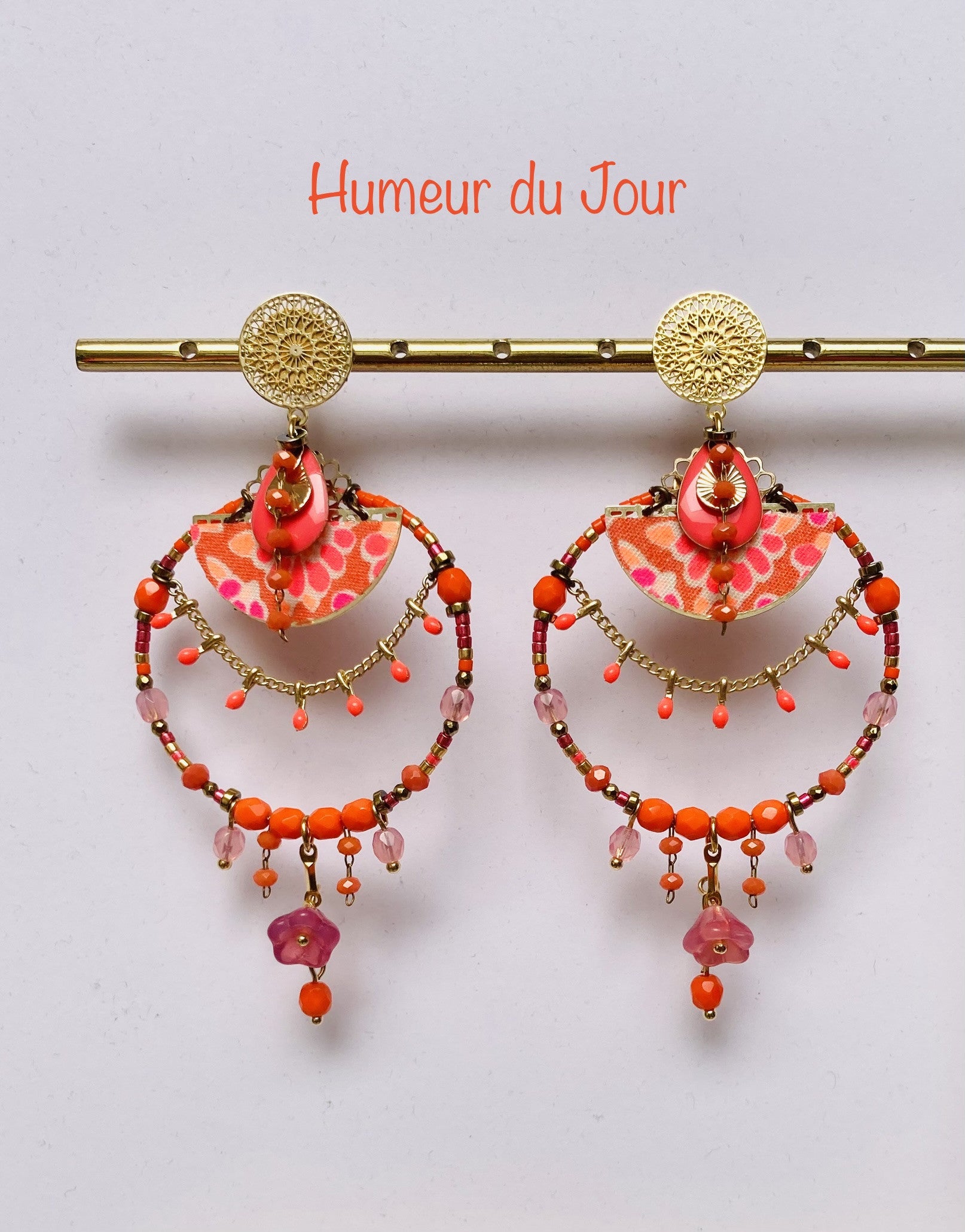 Boucles d'oreilles "Bollywood"