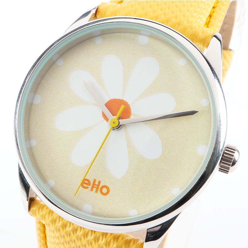 Montre Jaune Daisy