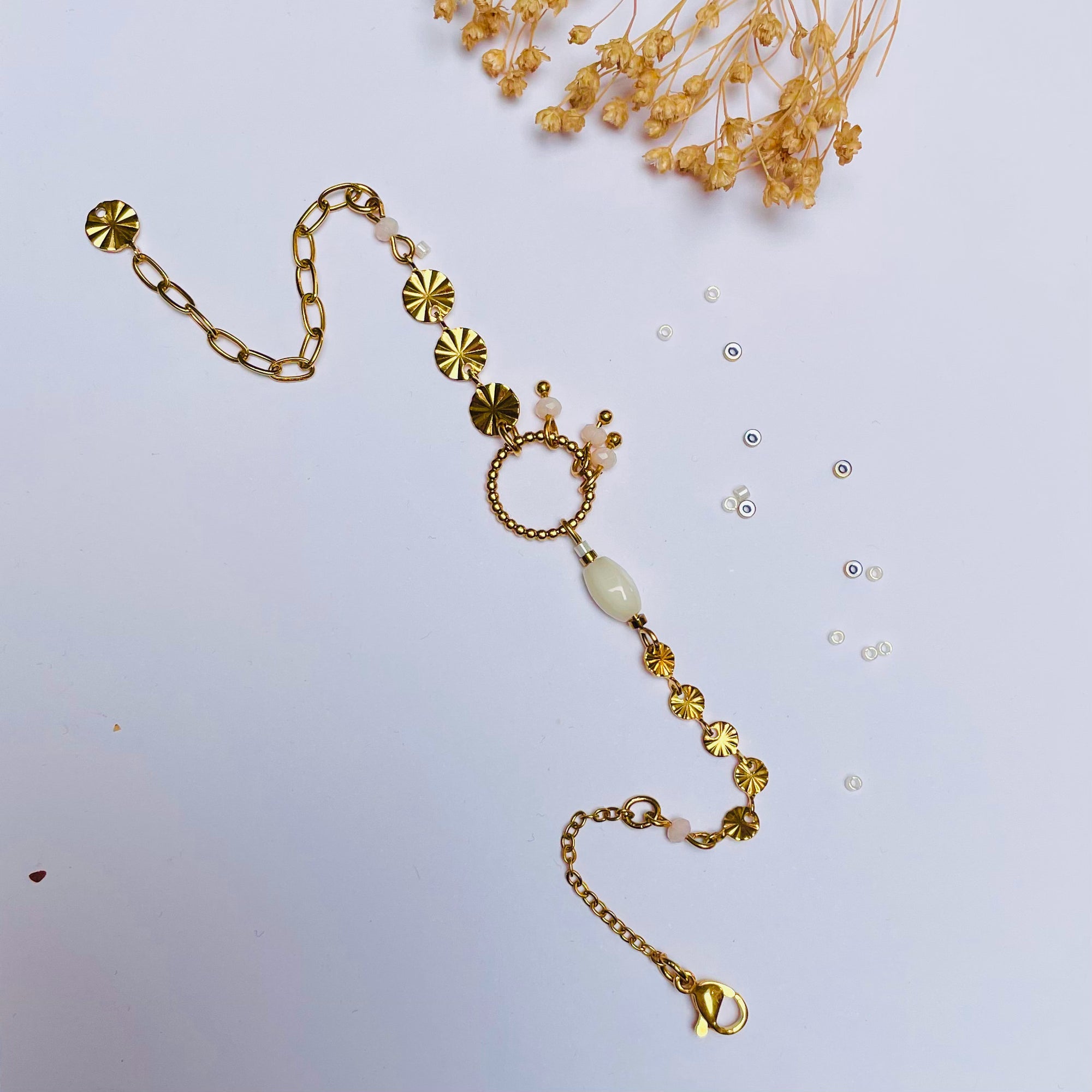 Bracelet Cercle nacré