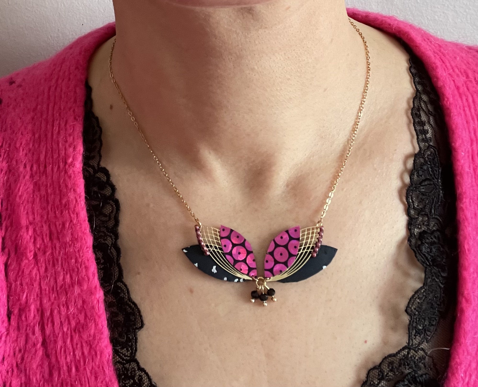 Collier Greta "papillon"