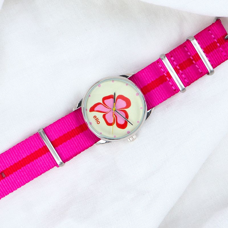 Montre Rose Hibiscus