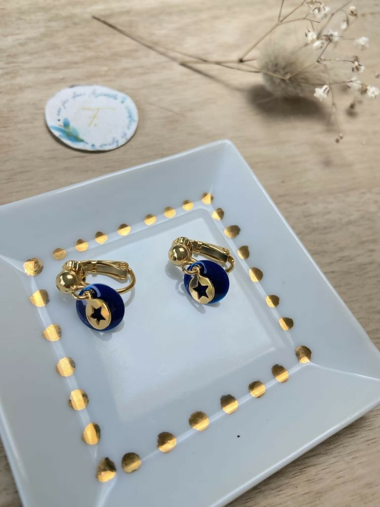 miss cosmos clips bleu nuit