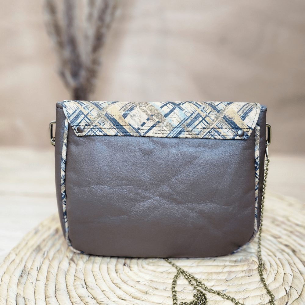 Sac Camélia en Piñatex et Liège