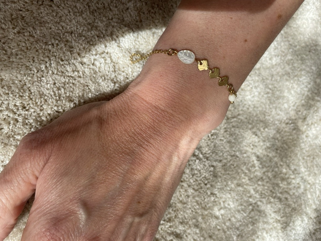 Bracelet nacre et coquillage