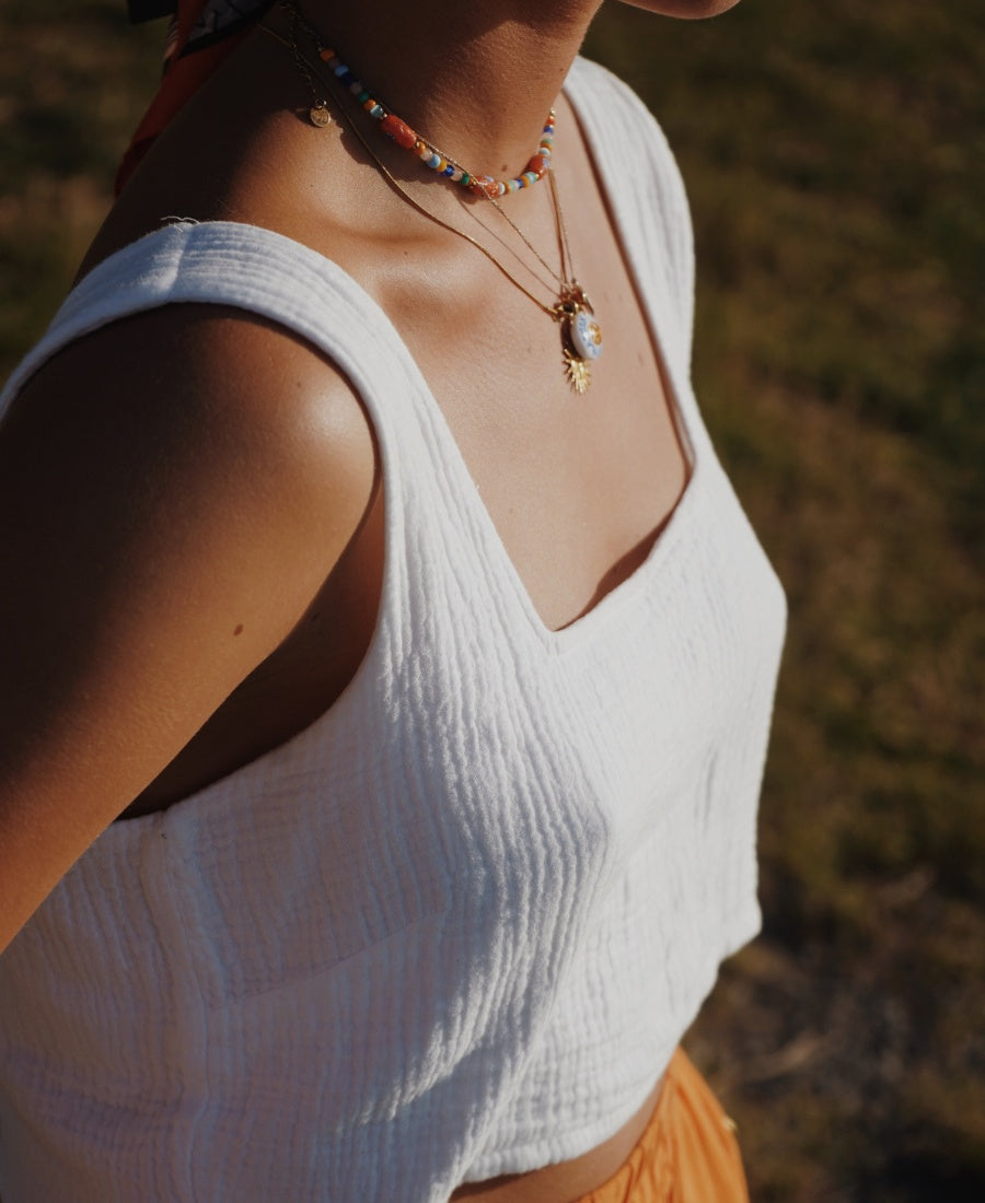 TOP EN GAZE DE COTON ~ AWAN