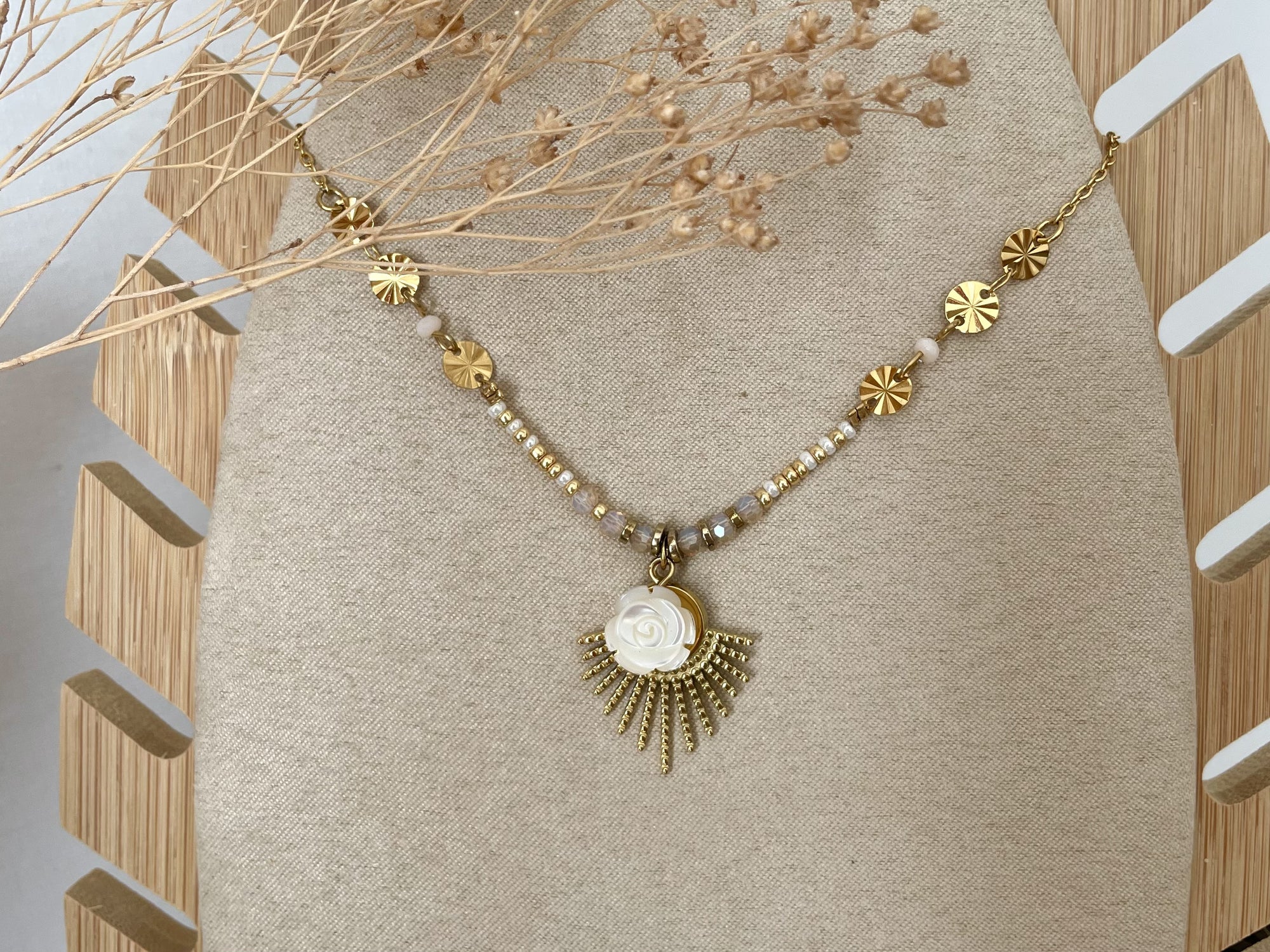 Collier Nacre Soleil