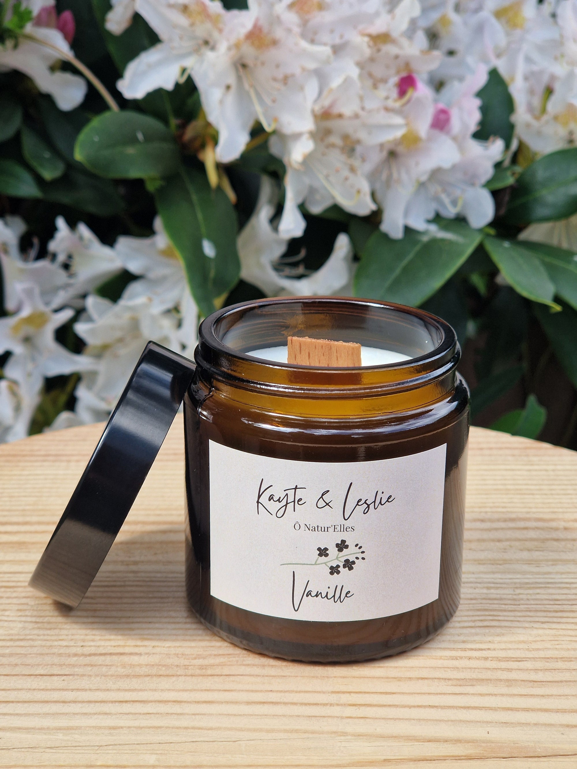 Bougie parfumée végétale "VANILLE"