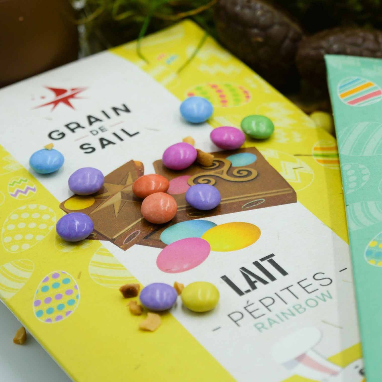 Rainbow Sprinkle Milk Chocolate Bar - 100G - ORGANIC