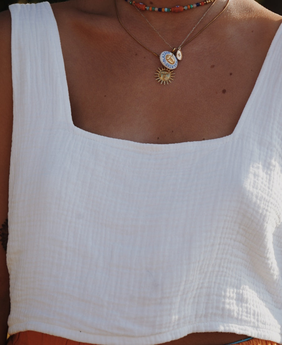 TOP EN GAZE DE COTON ~ AWAN