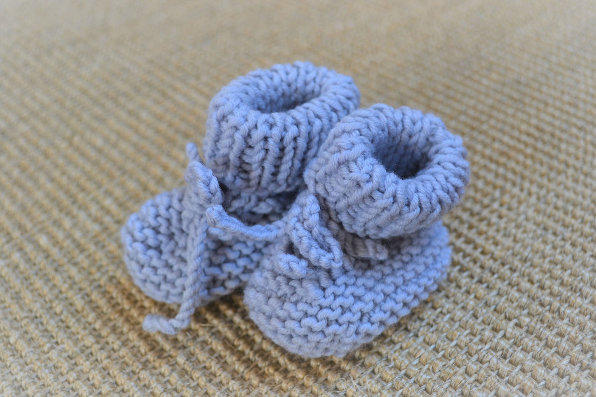 Kit à tricoter : les Chaussons qui tiennent aux petons