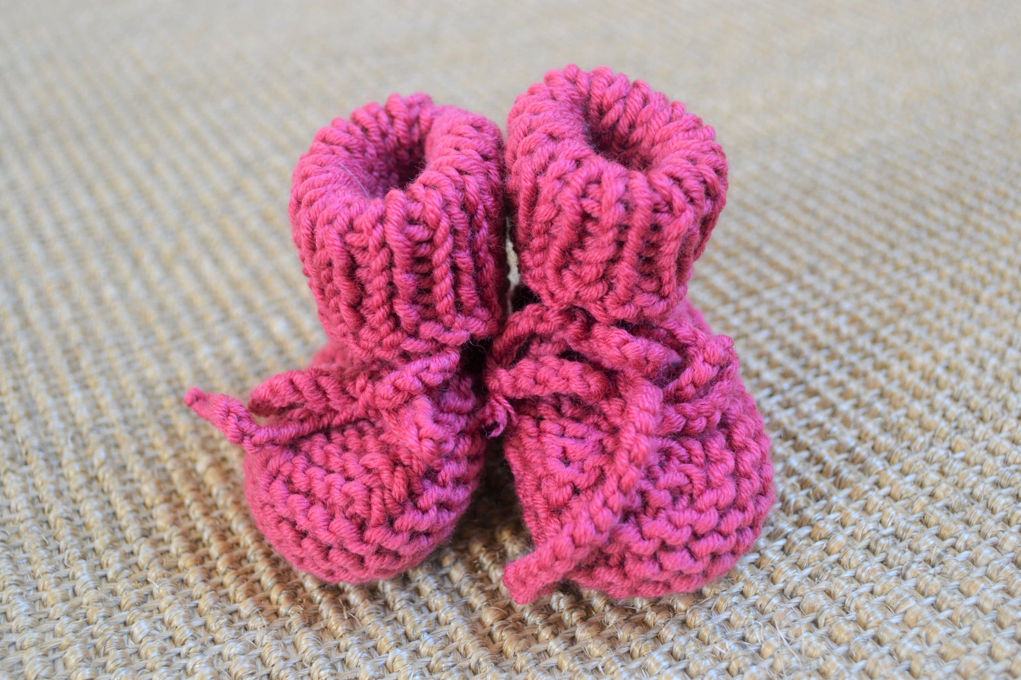 Kit à tricoter : les Chaussons qui tiennent aux petons