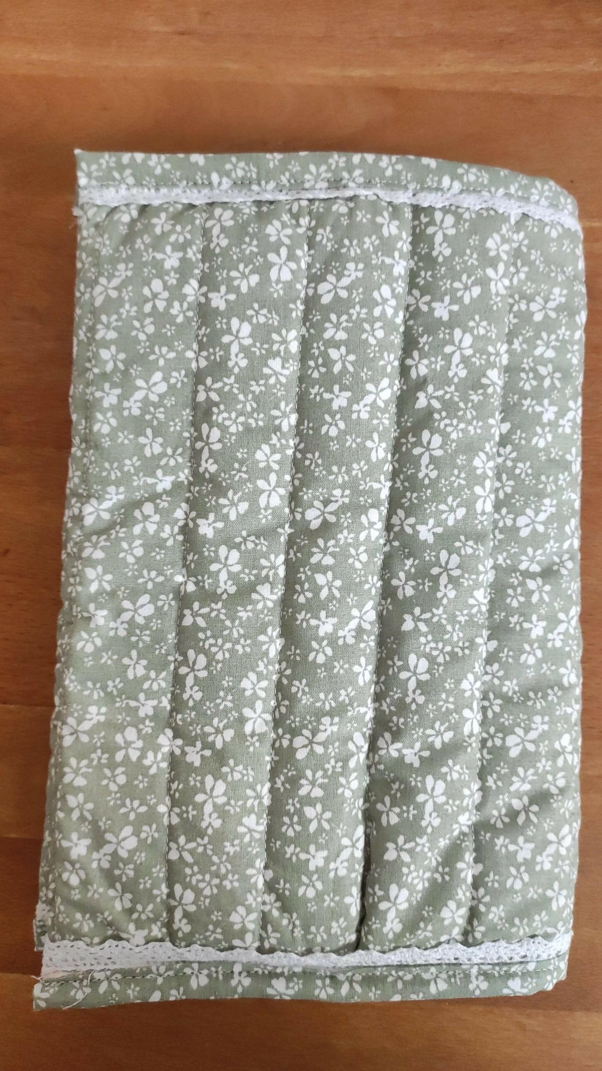 Etui à carnet "Sauge"