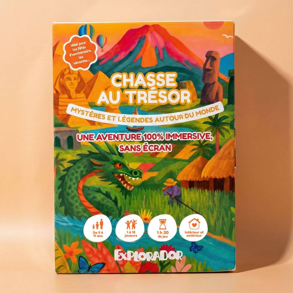 Treasure hunt box set - Mysteries and legends from around the world - Ages 9-11