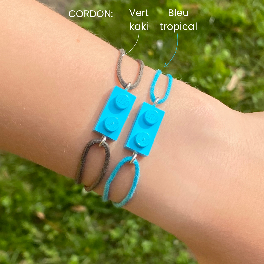 Bracelet avec cordon coton ajustable - Iconiques