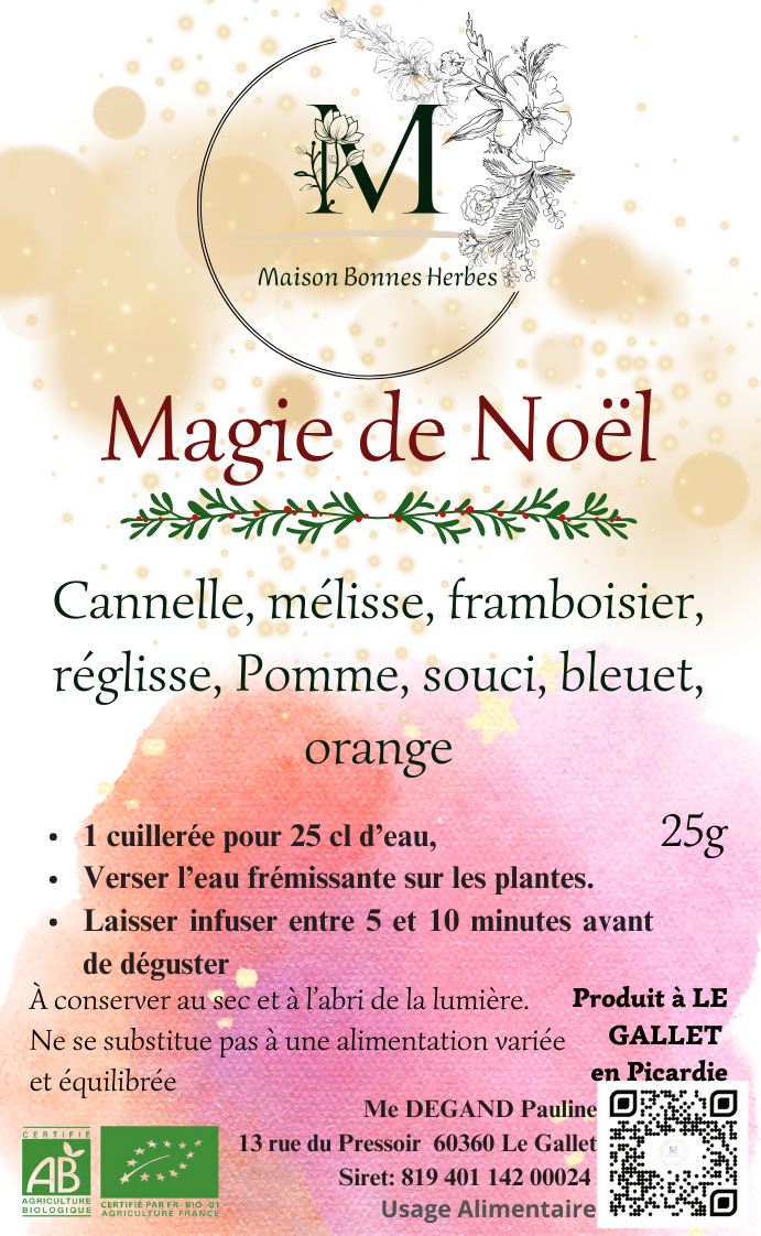 INFUSION MAGIE DE NOËL