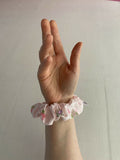 Upcycled scrunchie + 1 charm