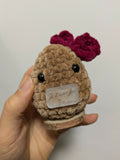 soft cuddly toy with a positive message