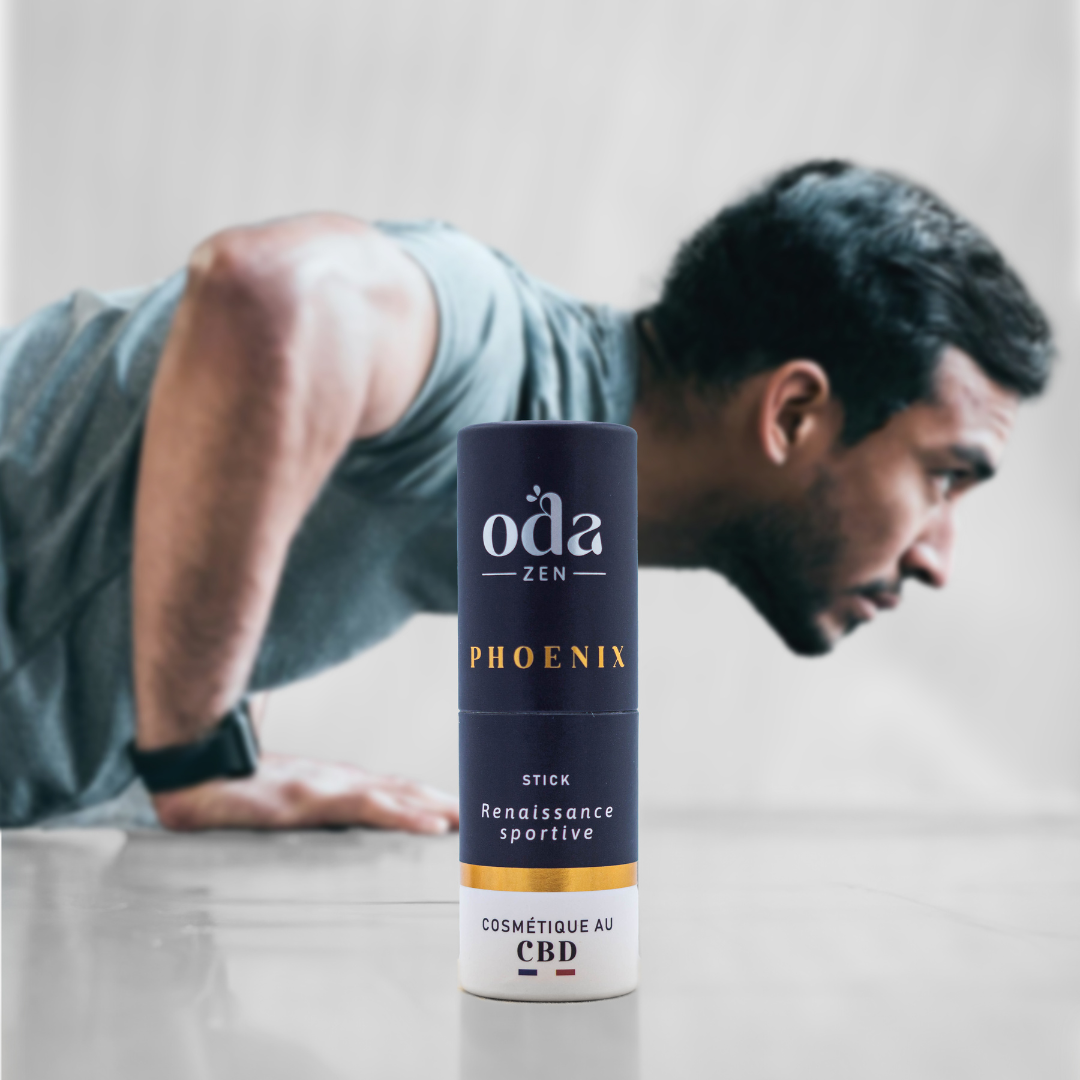 Stick au CBD pour sportifs - oda zen