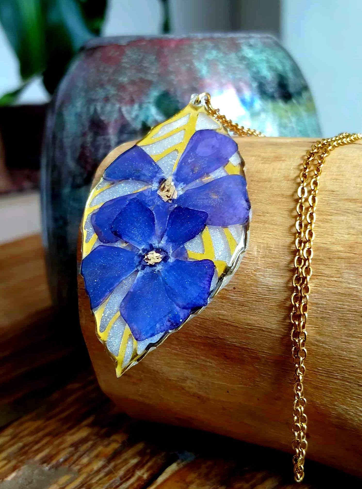 Collier, Periwinkle