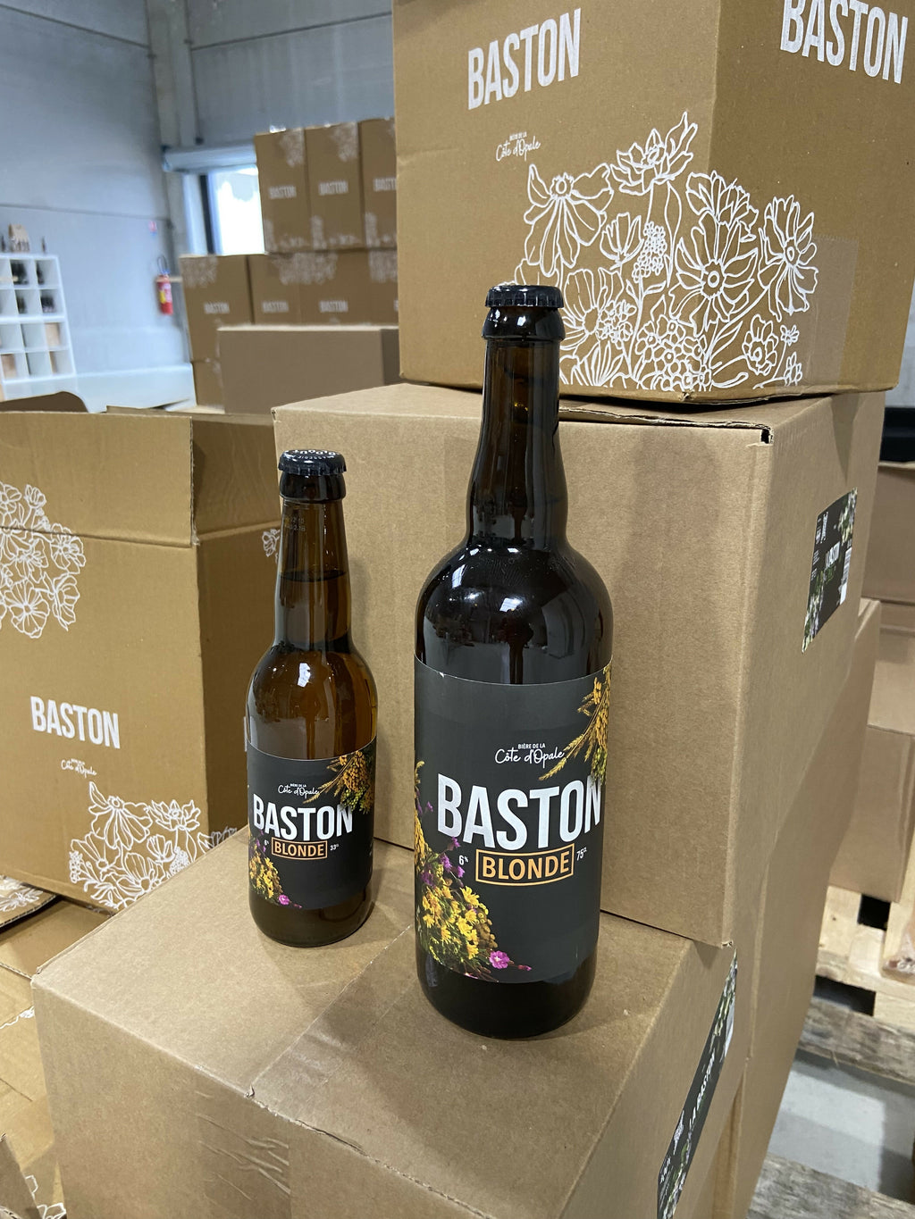 Baston Blonde 75cl + 33cl
