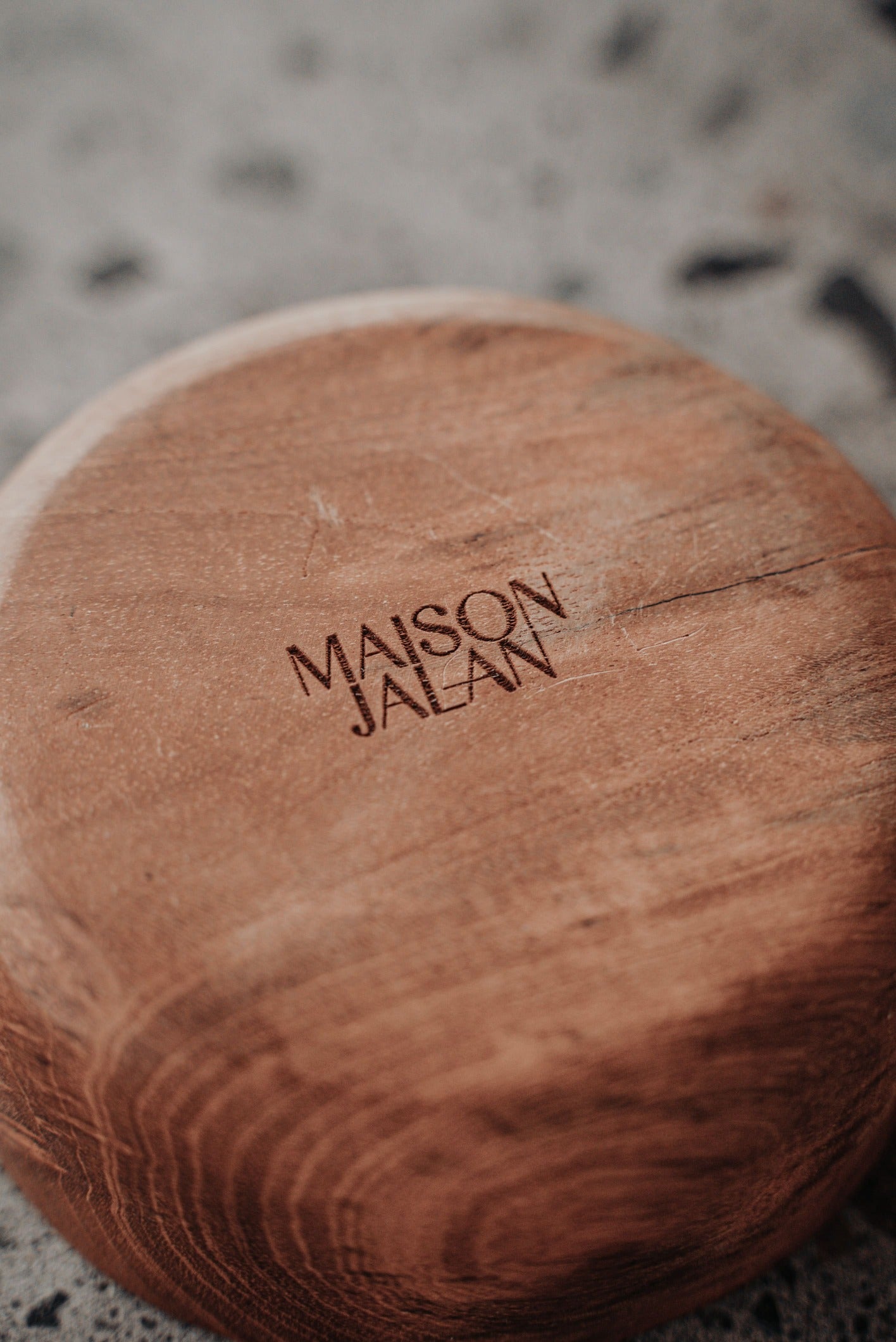 EXOTIC WOOD BOWL ~ MEJA