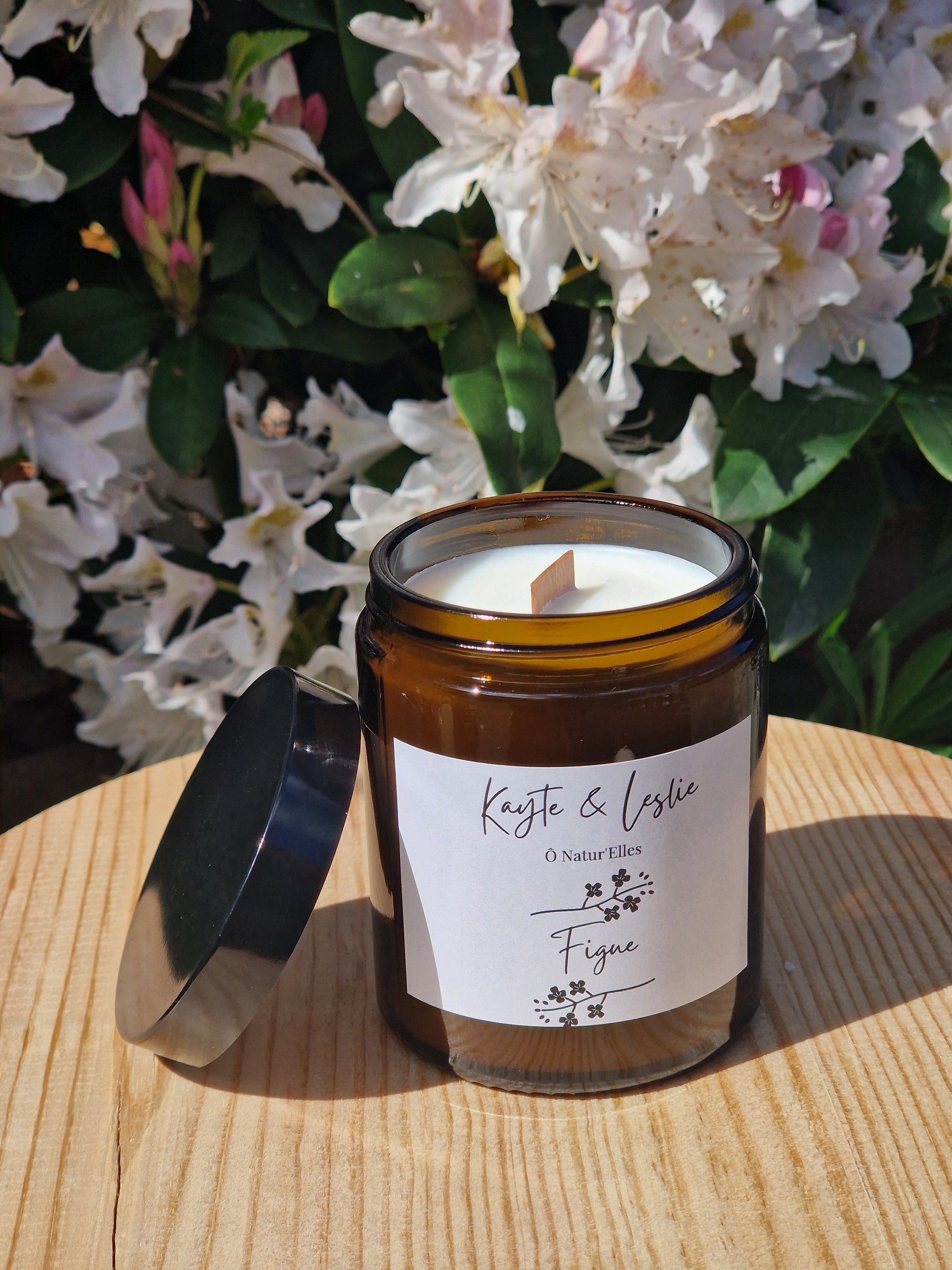 Bougie parfumée végétale "FIGUE"