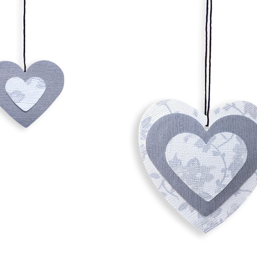 Citation colorée en fil de fer - Coeur - Blanc : Bienvenue dans la maison du bonheur - Bijoux de mur