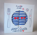Set of 4 "Amour en Mer" Napkins - The Napkin