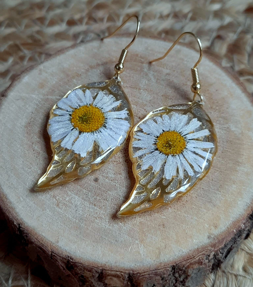 Boucles d'oreille, Pâquerette