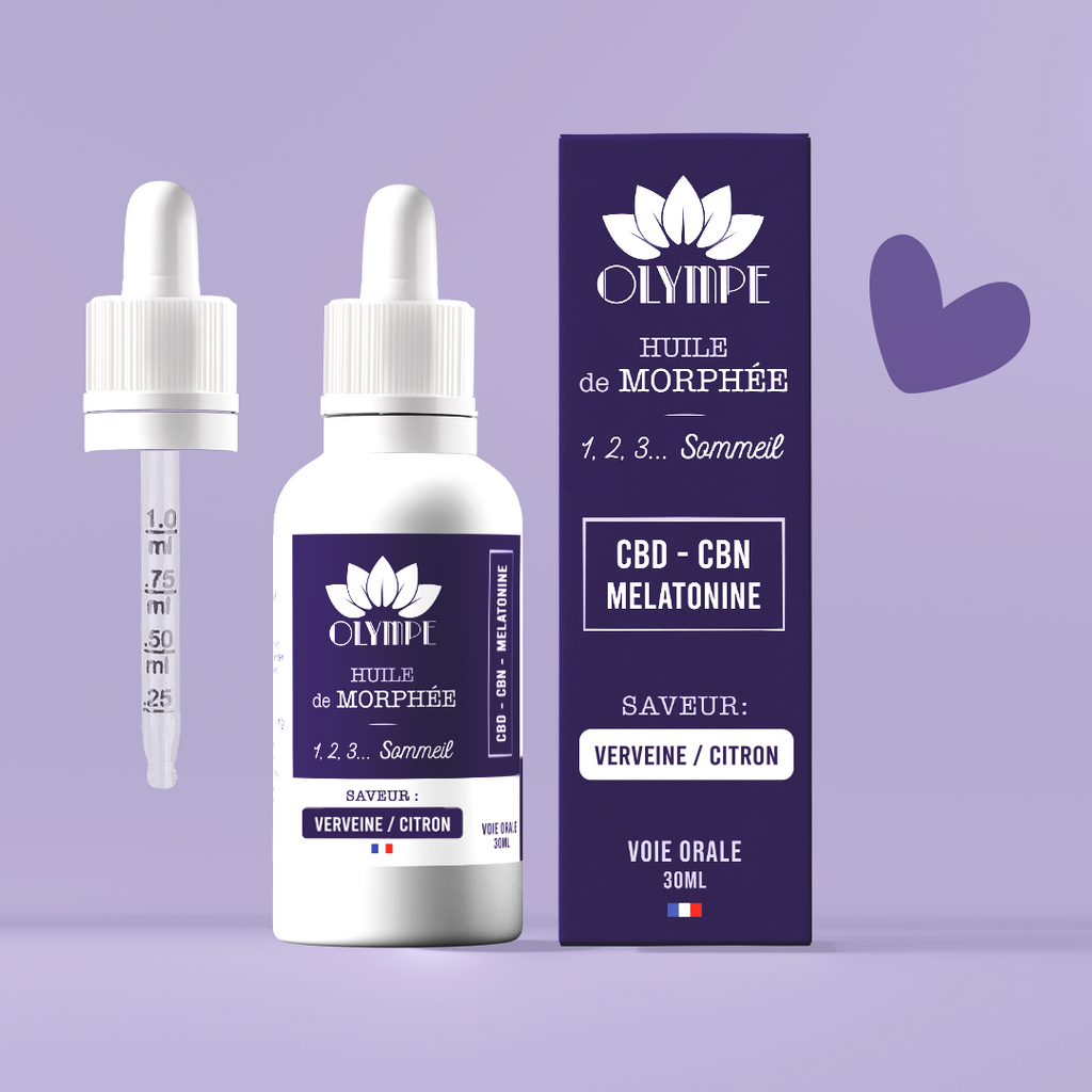 Huile de CBD sommeil profond