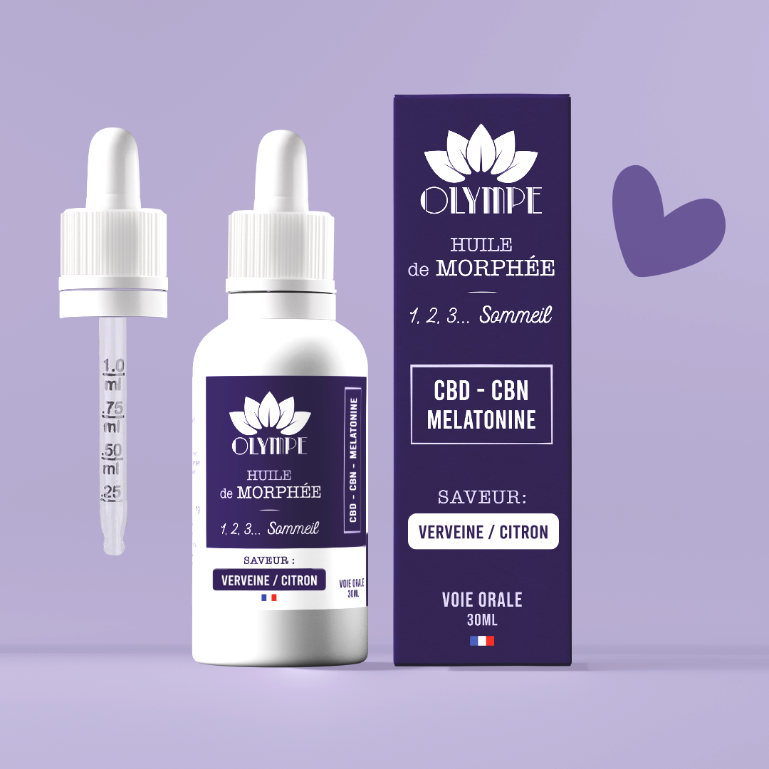 Huile de CBD sommeil profond