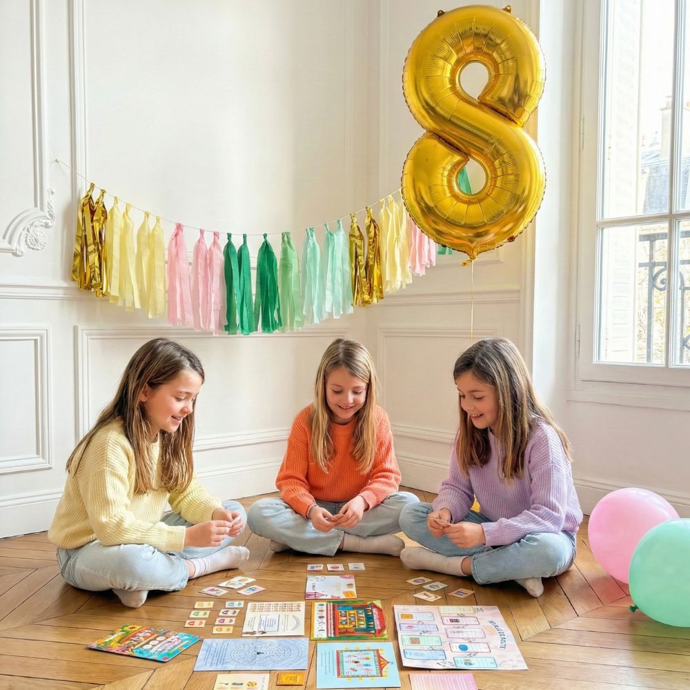 Jeu d'enquête enfant 9-11 ans - Ticket d'Or Fête Foraine - Coffret prêt à jouer | Explorador