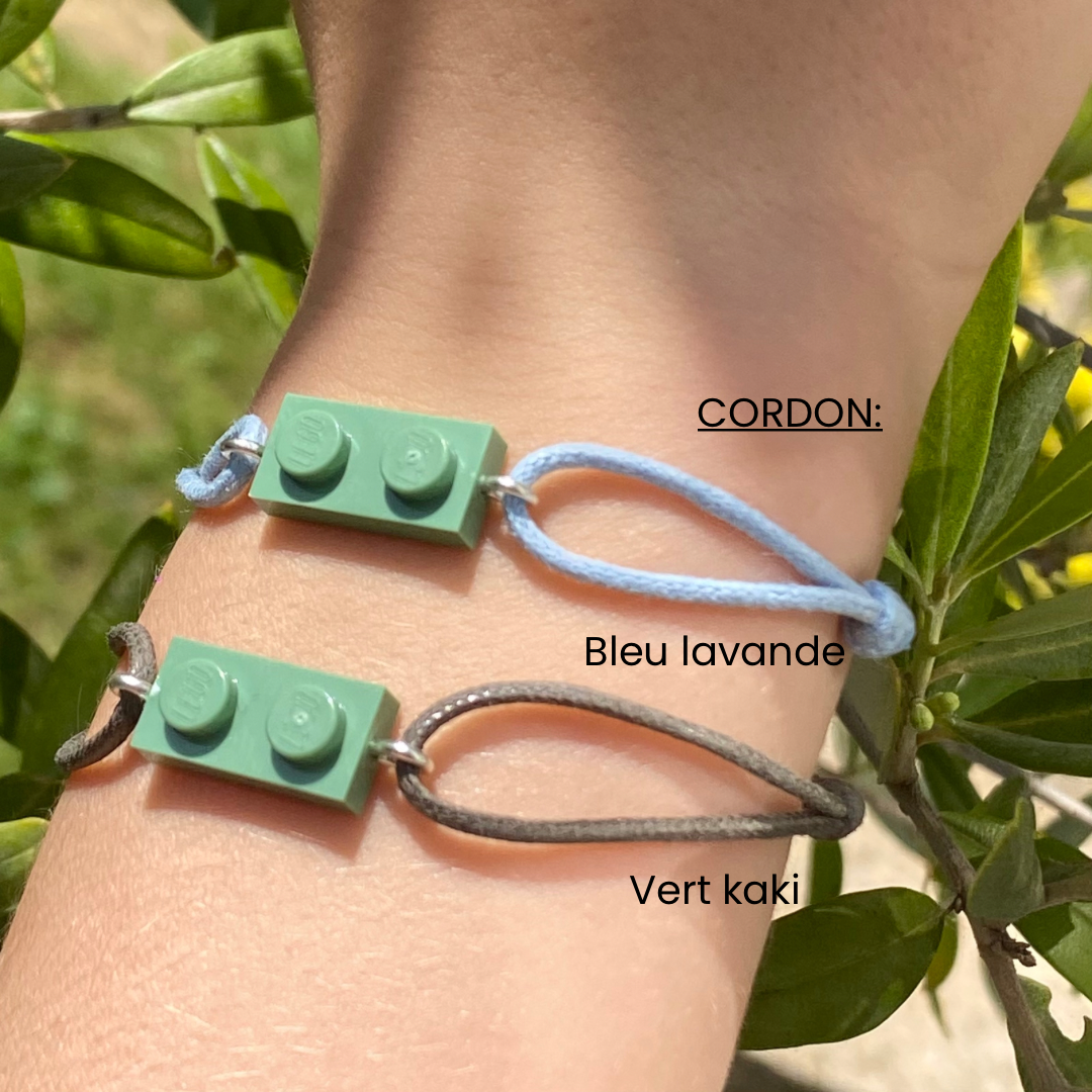 Bracelet avec cordon coton ajustable - Iconiques