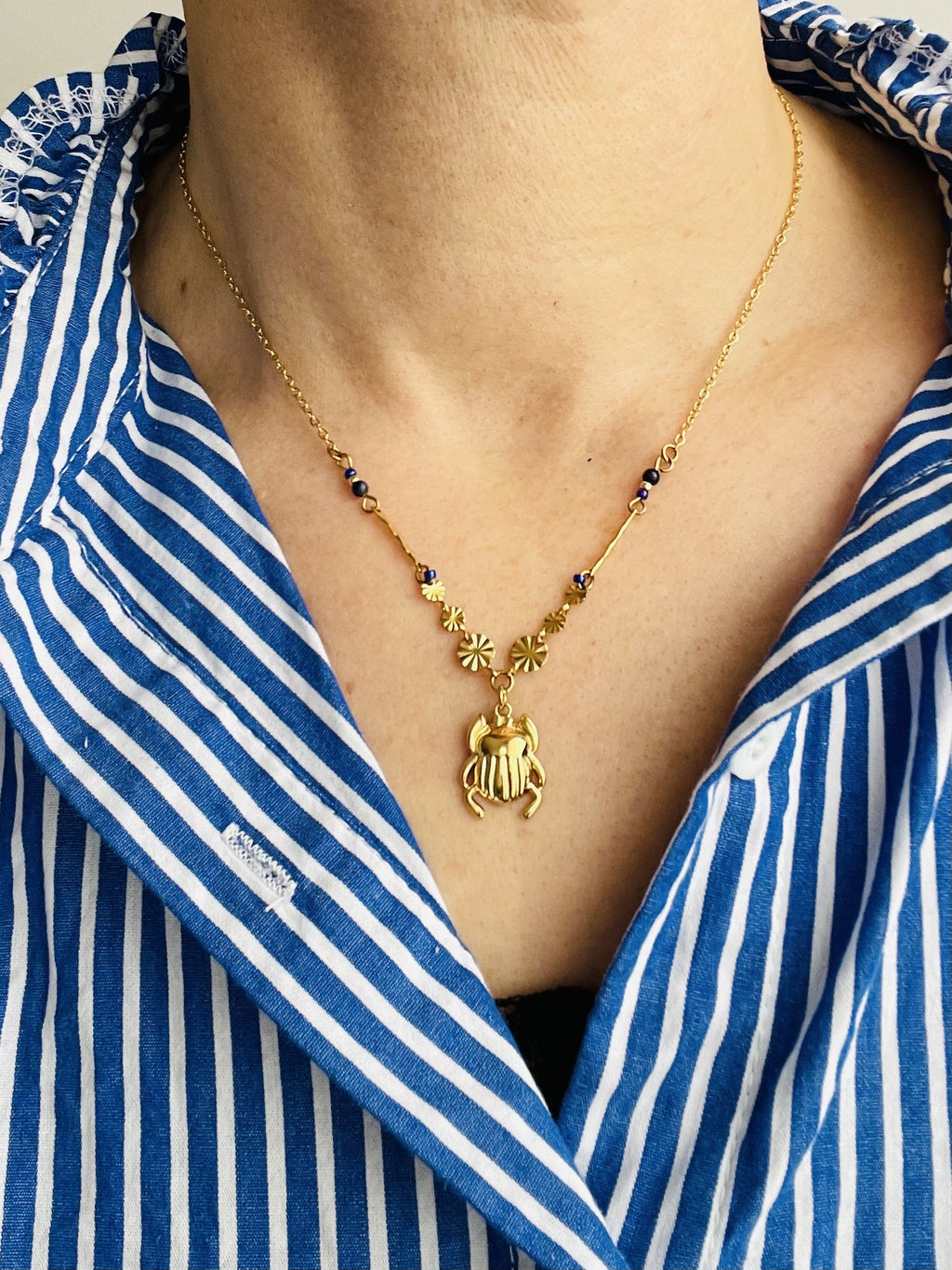 Collier Scarabée