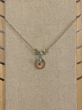 Blue "Star Medallion" Necklace