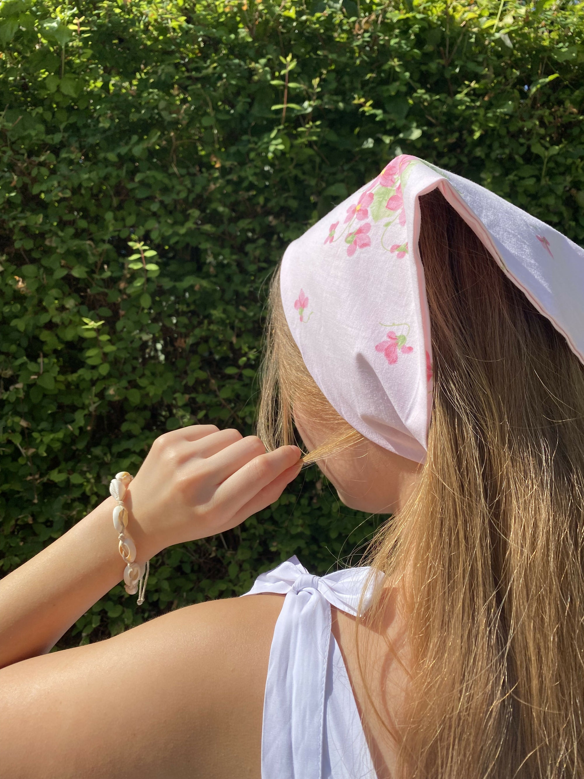 Jean- Jocelyn - Foulard cheveux upcyclé