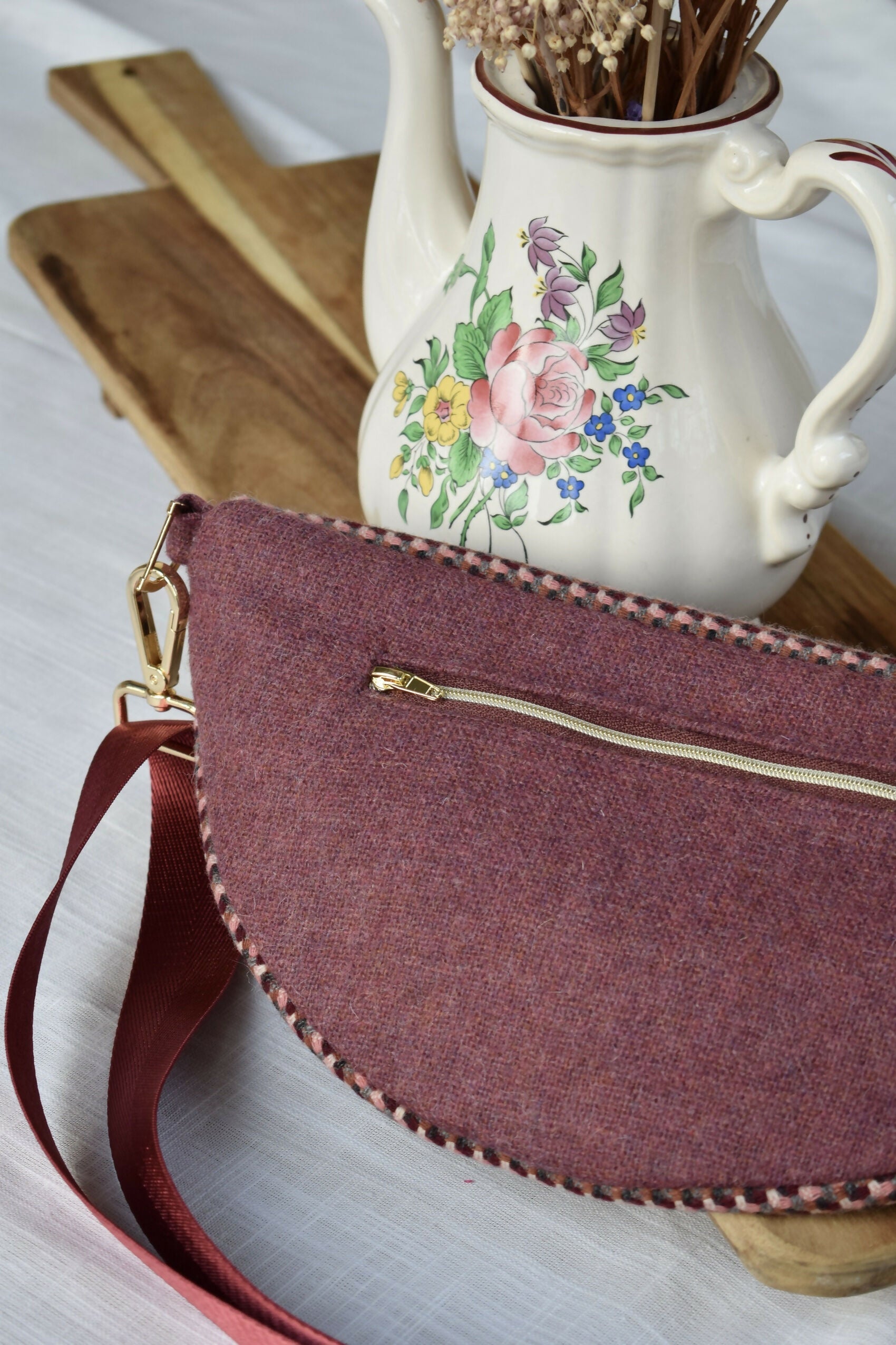 banane-bordeaux-tweed-coton-laine-carreaux-chic-ethique-artisanale-fait-main-tendance-upcycling-3