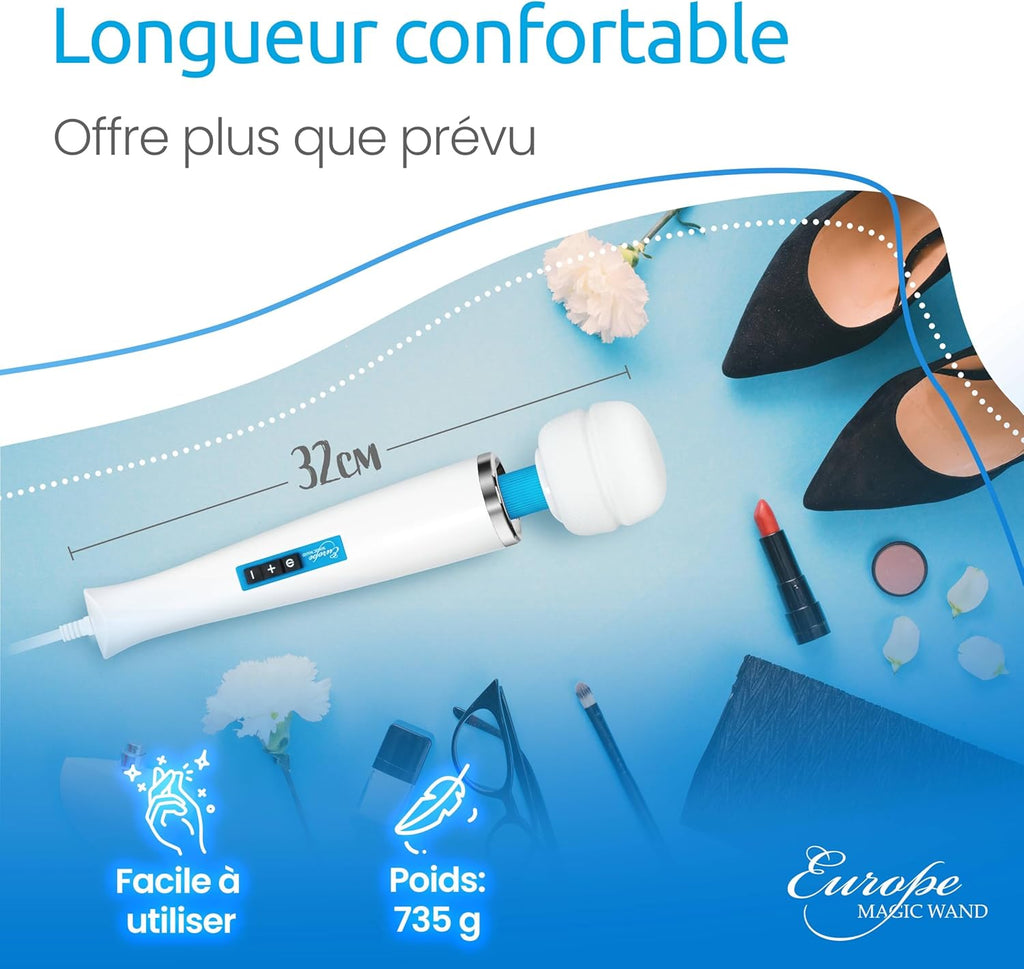 Vibromasseur filaire Magic Wand