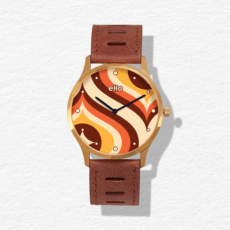 Montre Marron Pique