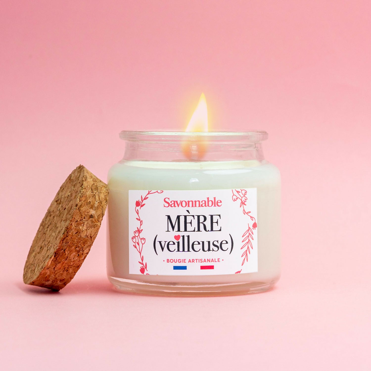 Bougie artisanale Mère (Veilleuse)