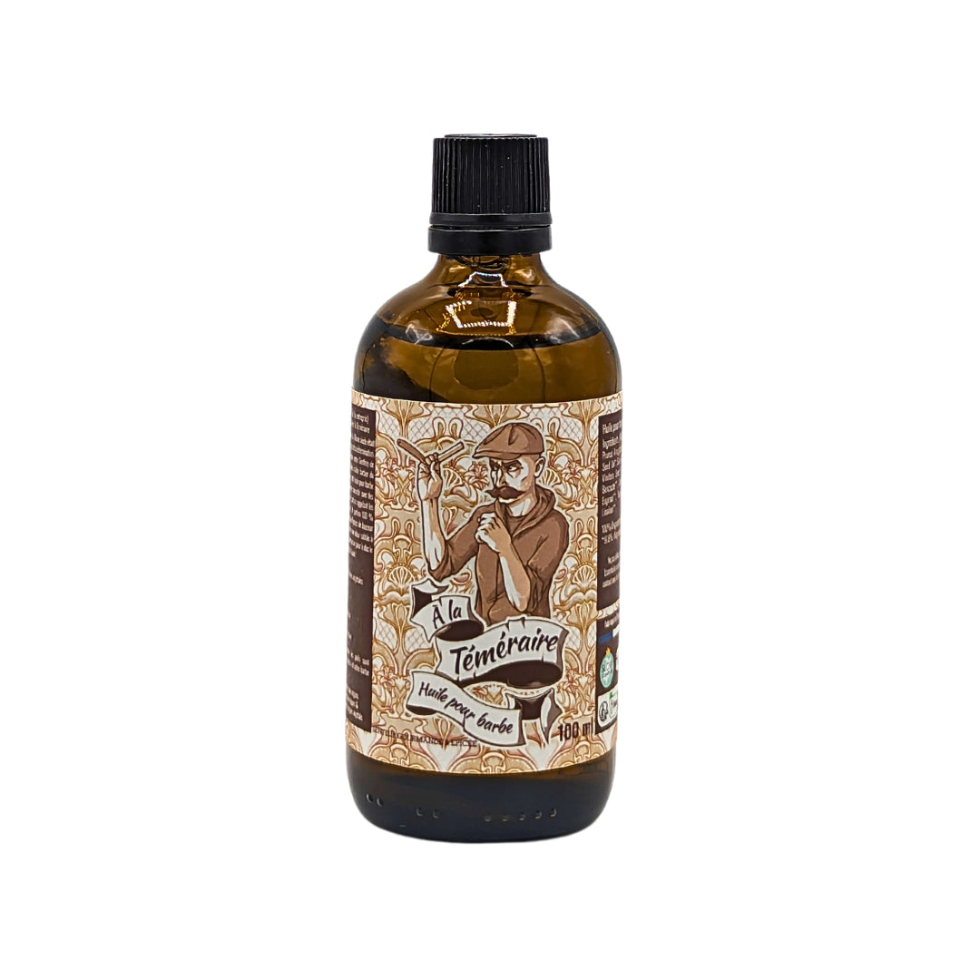 Huile pour barbe bio "à la Téméraire" 
