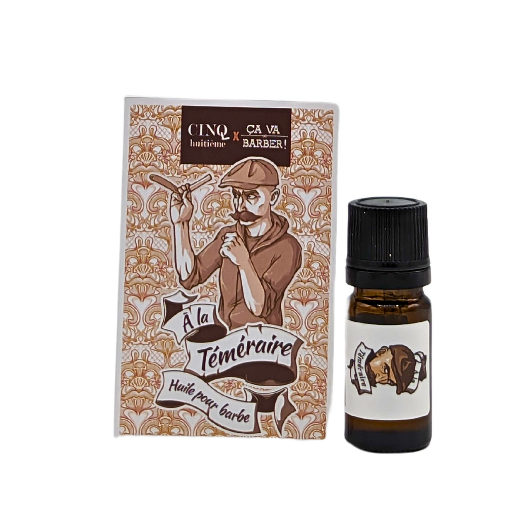 Huile pour barbe bio "à la Téméraire" 