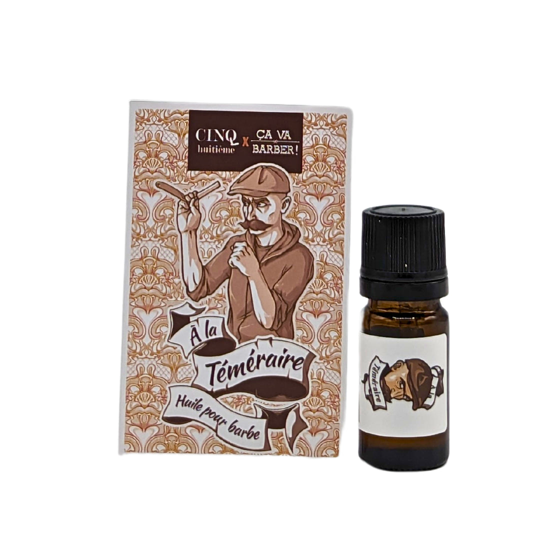 Huile pour barbe bio "à la Téméraire" 
