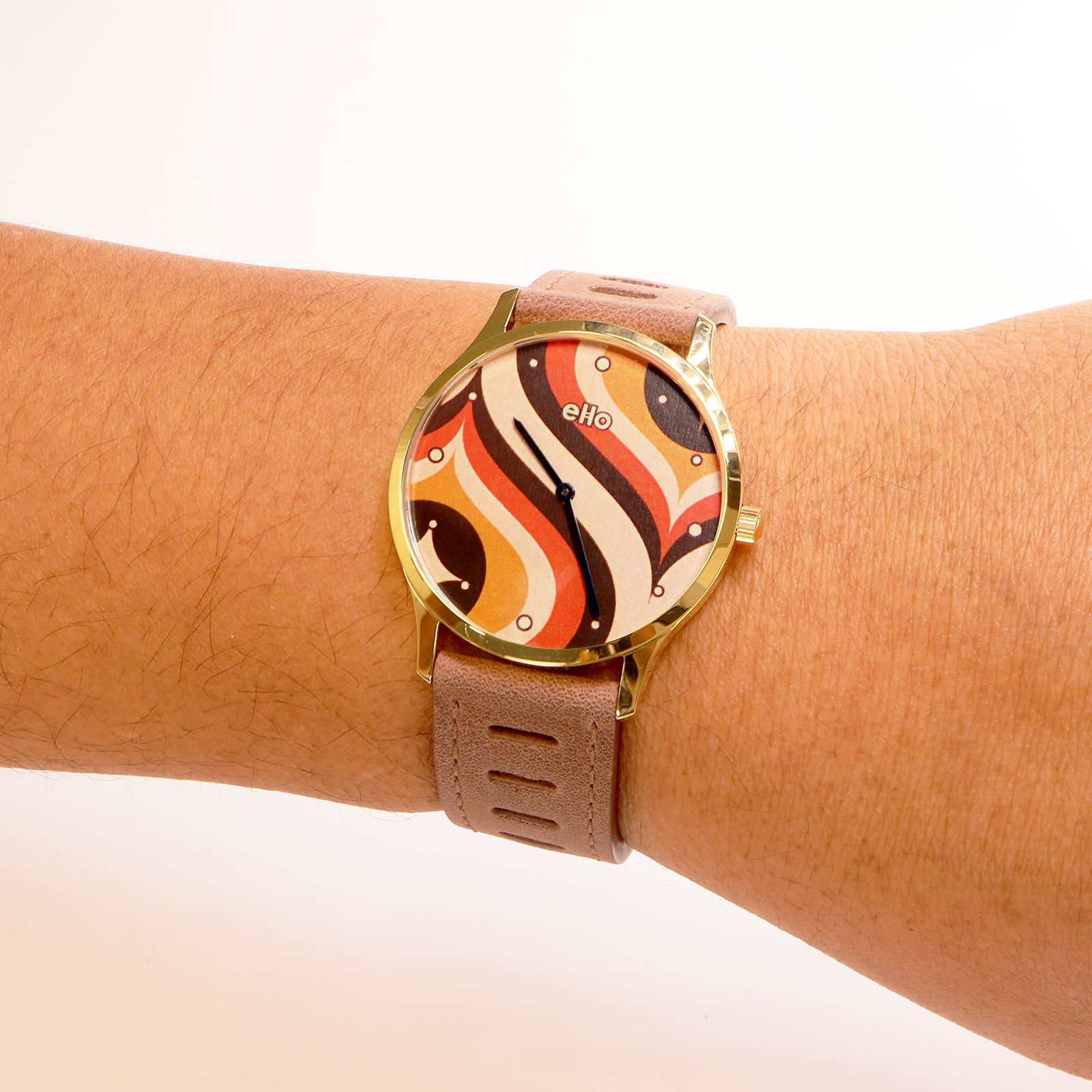 Montre Marron Pique