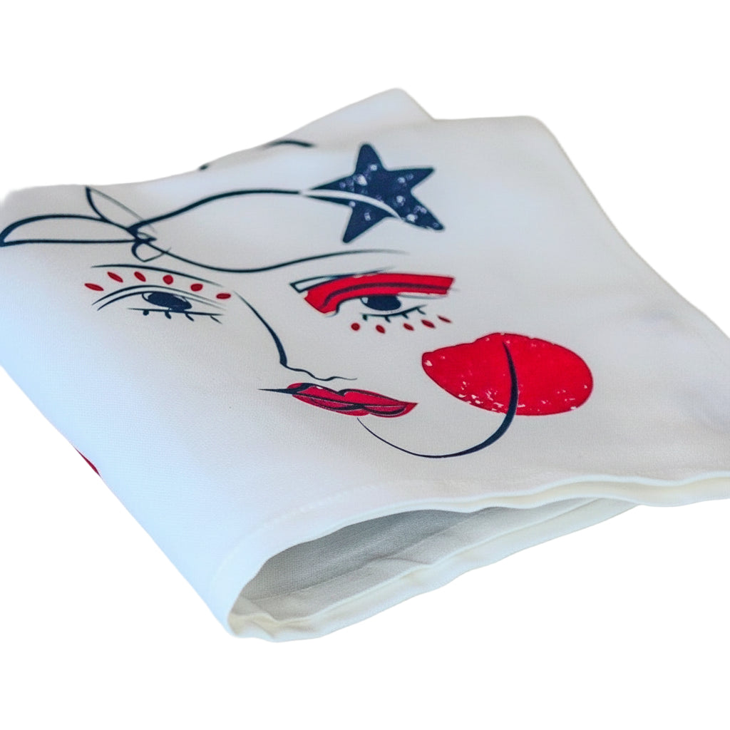 Coffret 2 serviettes "Ames Sœurs" Collab Jana | La Serviette de Table