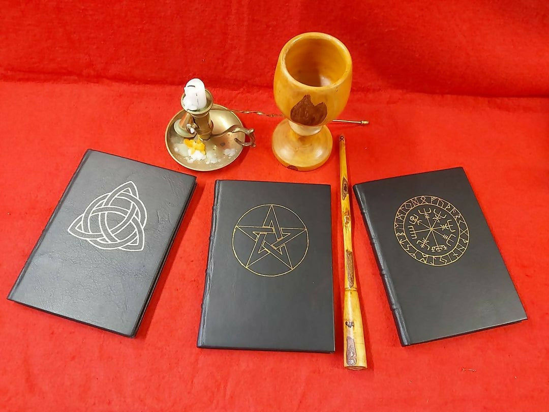 Grimoire / Livre d'or "Triquetra"