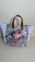 Cabas chic rose rideaux