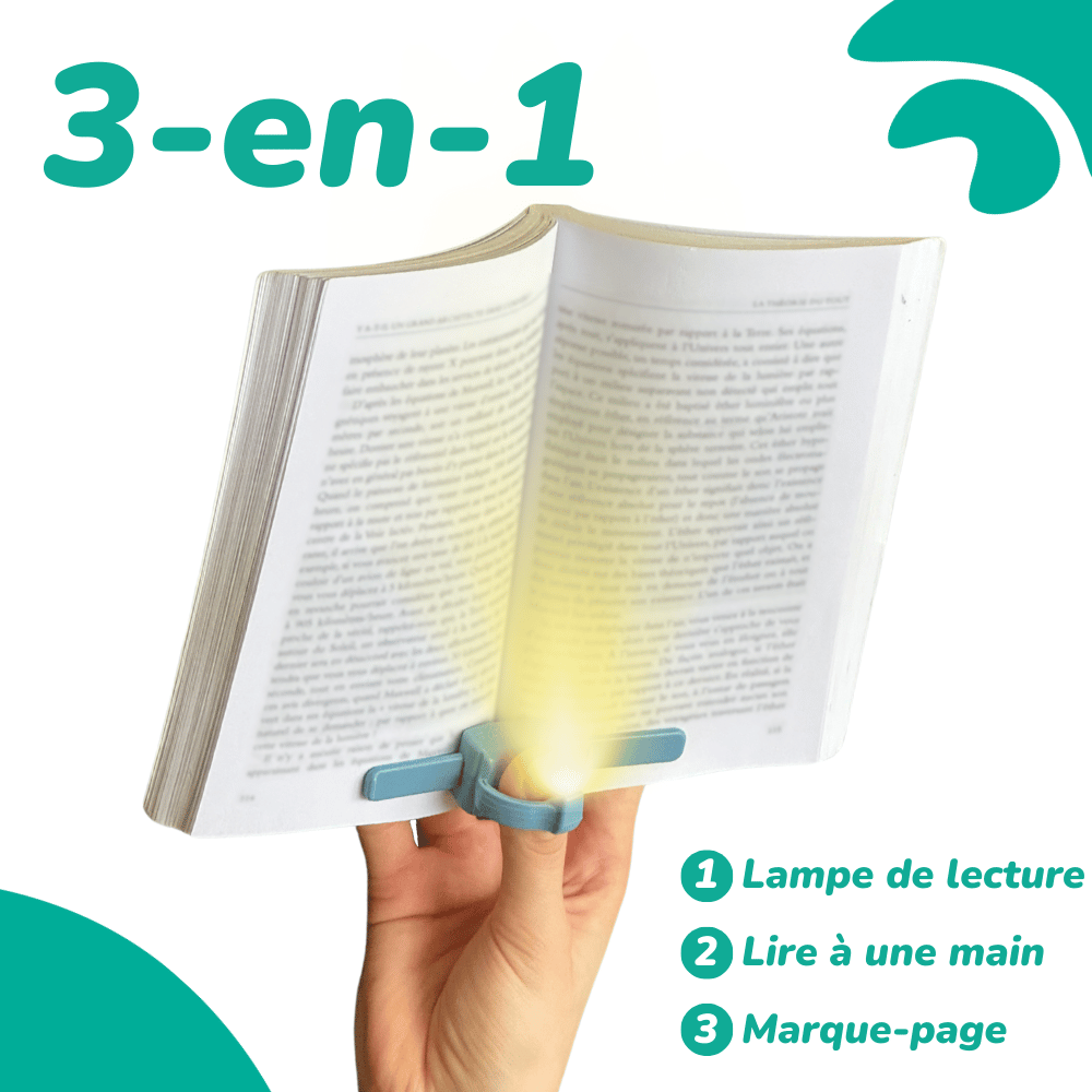 Lizia - Lampe de lecture 3-en-1